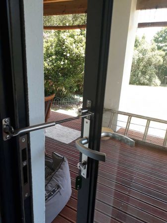 locklatch keeping patio door open