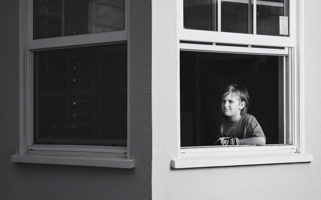 Child window fall prevention with a window restrictor lock